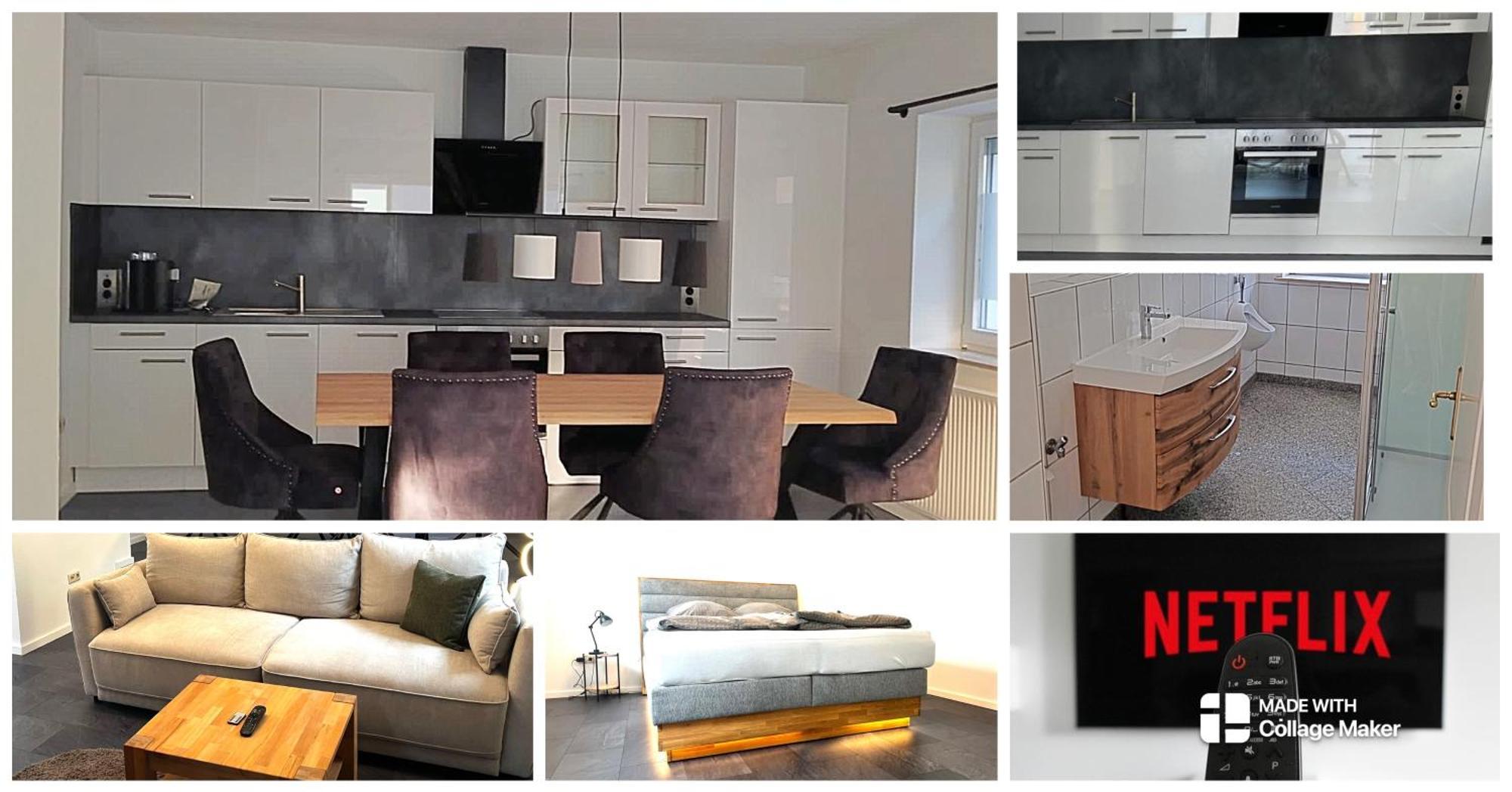 Apartment Fuer 6 Crailsheim Zentrum Netflix 300 Mbit Wlan Luaran gambar